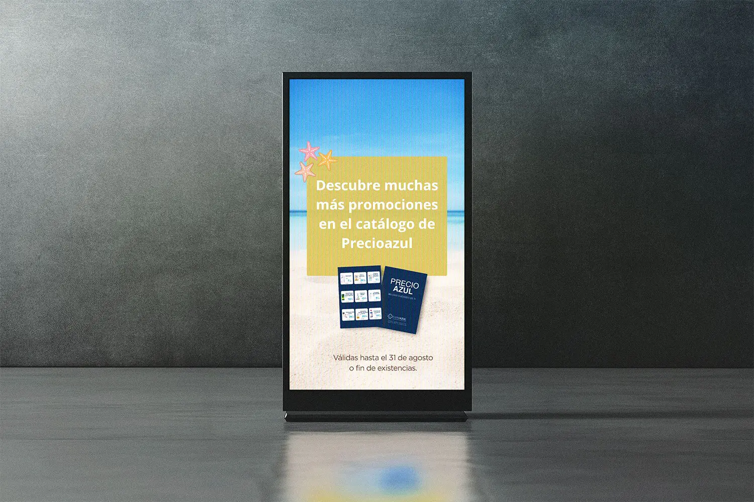 Farmazul - Pantallas digitales